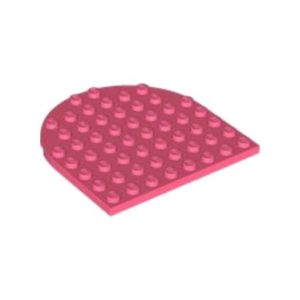 Plaatje halve cirkel 8x8 coral 41948/6429606 (per stuk)