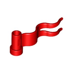 Wimpel, rood 4495/6268946 (per 10 stuks)