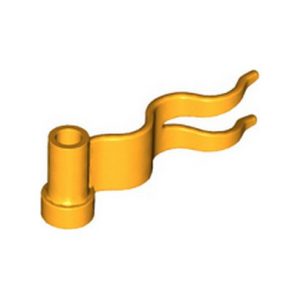 Wimpel, oranje gelig 4495/6393668 (per 10 stuks)