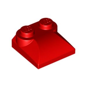 Plaatje met bogen 2x2 rood 47457/4220515 (set van 10 stuks)