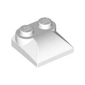 Plaatje met bogen 2x2 wit 47457/4494474 (set van 10 stuks)