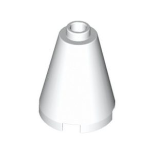 Kegel 2x2x2 wit 14918/6044601 (set van 5 stuks)