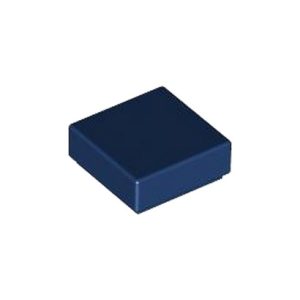 Tegel vierkant 1x1 blauw donkerblauw 3070/4631385 (set van 20 stuks)