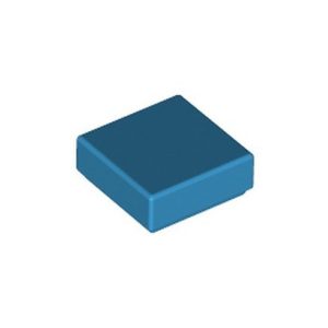 Tegel vierkant 1x1 blauw donker azur 3070/6151658 (set van 20 stuks)
