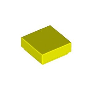 Tegel vierkant 1x1 geel neon 3070/6376232 (set van 20 stuks)
