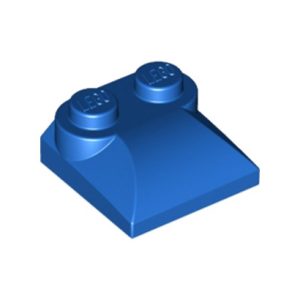 Plaatje met bogen 2x2 blauw 47457/4496366 (set van 10 stuks)