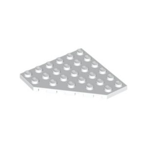 Plaatje hoekplaatje 45° 6x6 wit 6106/6107667 (set van 2 stuks)