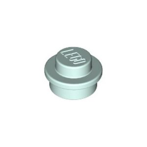 Plaatje rond 1x1 blauw aqua/pastel 6141/6382504 (set van 10 stuks)