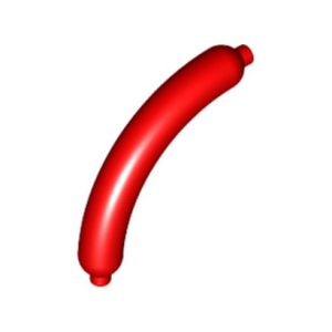 Worst, rood 25994/6144805 (set van 5 stuks)