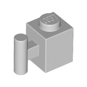 Steen met hendel 1x1 grijs lichtgrijs 28917/6170569 (set van 10 stuks)