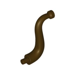 Olifantenstaart / -slurf, bruin donkerbruin 28959/6171006 (per 5 stuks)