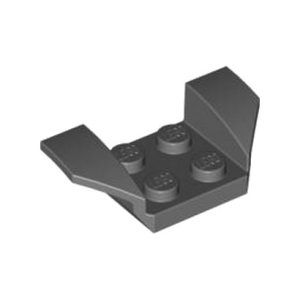 Wielkast 2x4 grijs 41854/4210812 (set van 2 stuks)