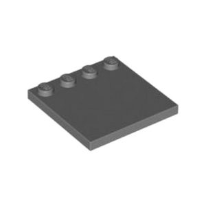 Plaatje 4x4 met 4 noppen grijs 6179/4509911 (per 2 stuks)