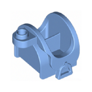 Zadel, blauw medium 75181/4622669 (per 2 stuks)