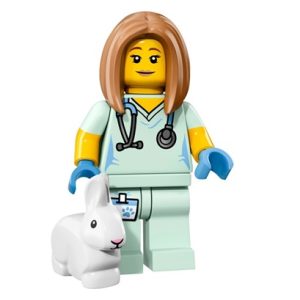 71018 05 Dierenarts met konijntje