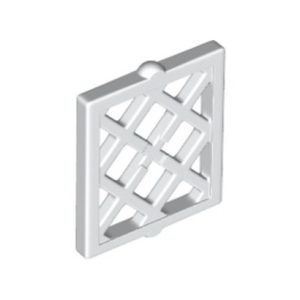 Venster tralie 1x2x2 wit 38320/3273/6477130 (set van 5 stuks)