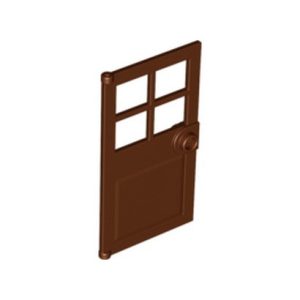 Deur 1x4x6 bruin 60623/6103769 (set van 5 stuks)