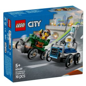 LEGO® City 60459 Raceautopakket: Vliegtuig vs. Ziekenhuisbed