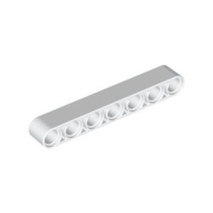 Balk 7M (beam) 1x7 wit 32524/6318056 (set van 2 stuks)
