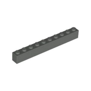 Steen 1x10 grijs 6111/4211107 (set van 2 stuks)