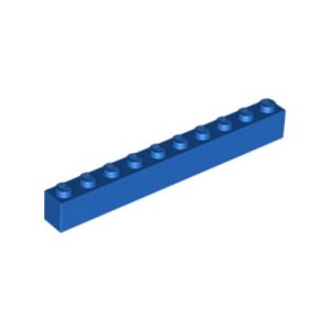 Steen 1x10 blauw 6111/6057905 (set van 2 stuks)