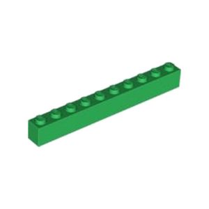 Steen 1x10 groen 6111/6249998 (set van 2 stuks)