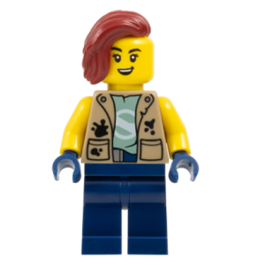 Jungle explorer, vrouw 1