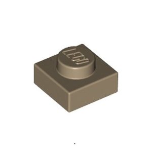 Plaatje 1x1 beige donker 3024/4549436 (set van 10 stuks)