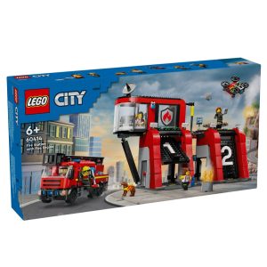 LEGO City 60414 ** Brandweerkazerne en Brandweerauto