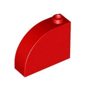 Steen gebogen 1x3x2 rood 33243/6289870 (set van 5 stuks)